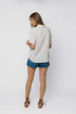 Nina-Roll Cuff Short Sleeve Shirt